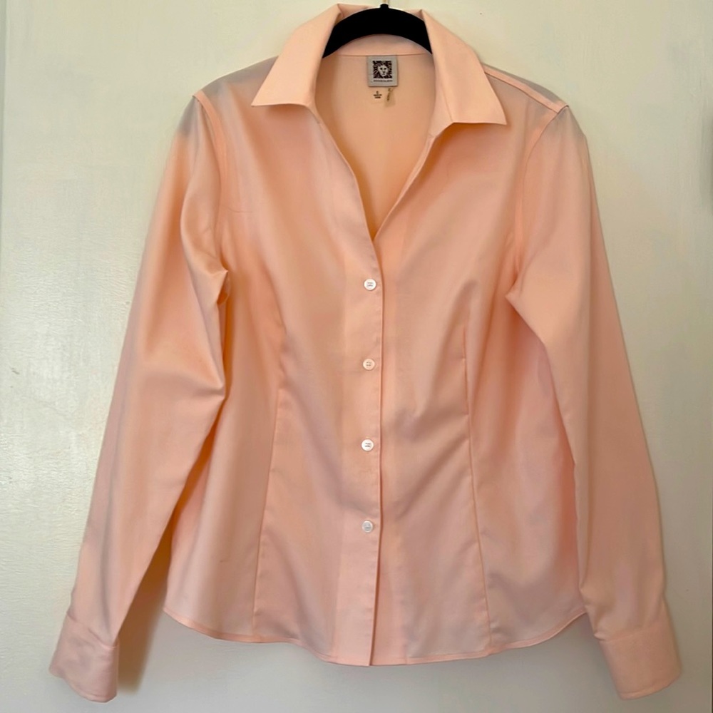 Anne Klein Non-Iron Shirt, NEW, Size S